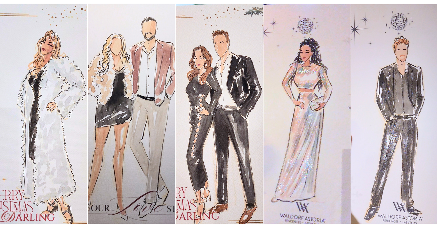 Watercolor Guest illustrations 